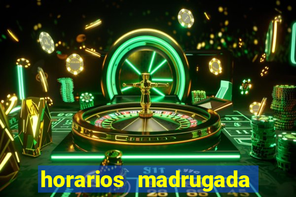 horarios madrugada fortune tiger